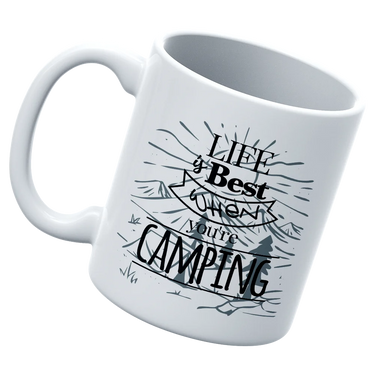 Life Is Best White Coffee Mug